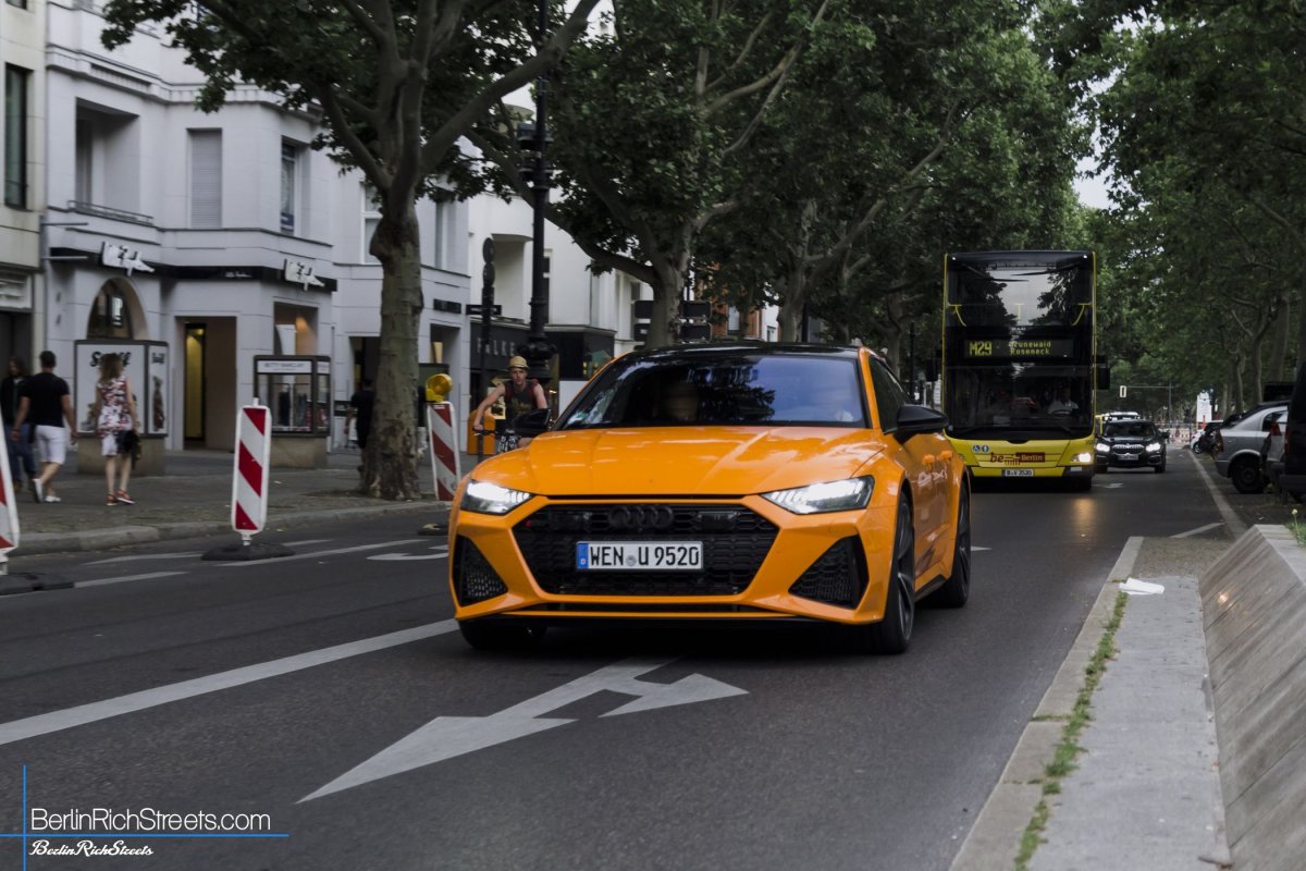 Audi RS7 Sportback C8 spotted in Berlin — BerlinRichStreets